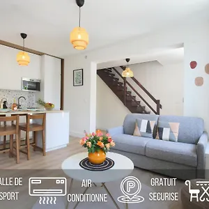 Appartement L'ethnique 7p - Climatisation - Jardin - Parking - Salle De Sport, Toulouse